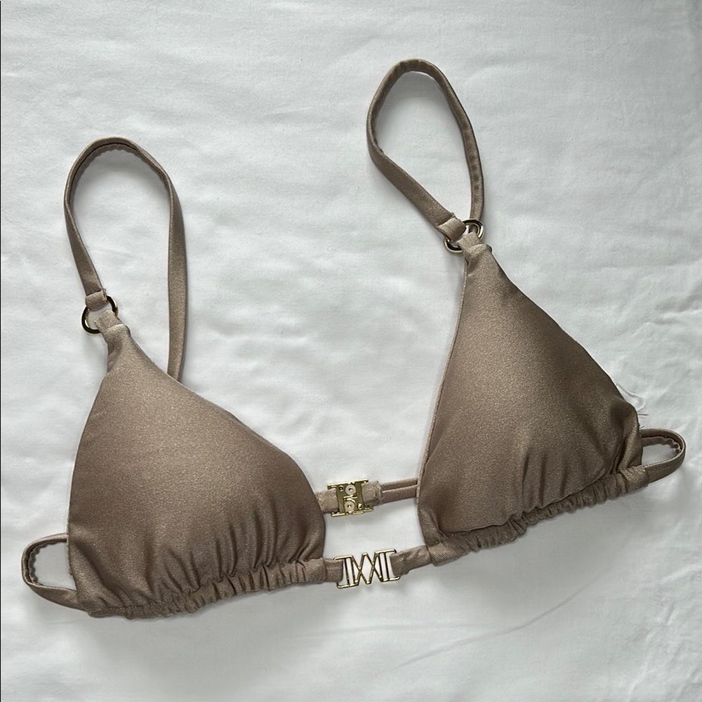 Sanori Swim Tan Bronze Ambra Top Triangle Strapy Bikini